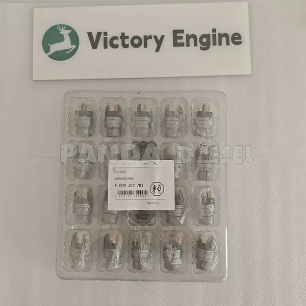 Válvula solenoide de inyector Common Rail diésel F 00R J02 703