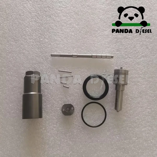 095000 6480 kit de reparación y overhaul para inyector common rail Denso RE529149, tobera DLLA125P889, para motor diésel John Deere 6090.
