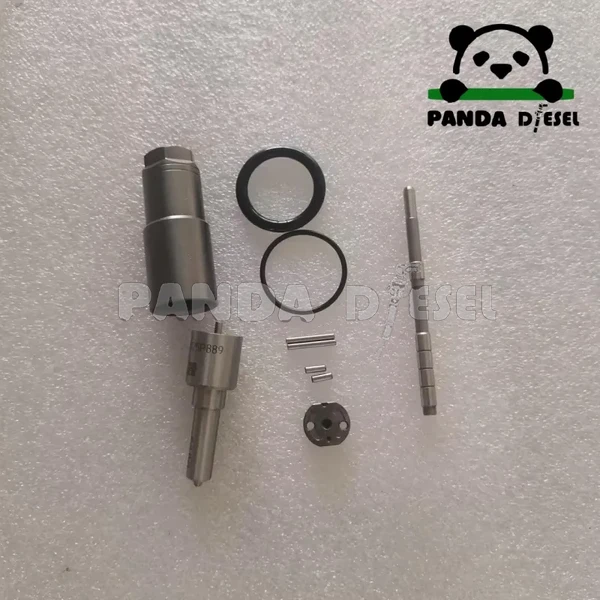 Kit de reparación y revisión del inyector common rail Denso 095000-6480, referencia RE529149, con tobera DLLA125P889 para motor diésel John Deere 6090