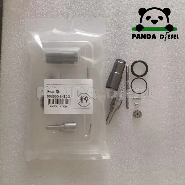 095000 6480 inyector common rail denso re529149 kit de reparación y revisión tobera dlla125p889 para motor diésel john deere 6090