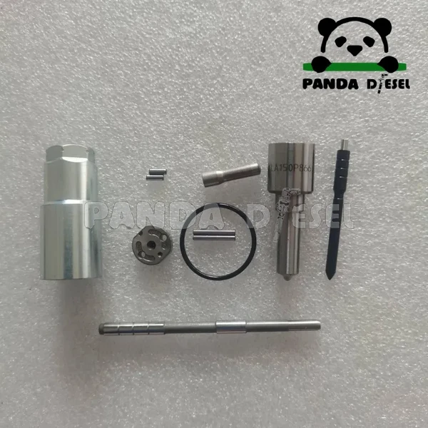 kits de reparación de inyectores common rail denso 095000-5550 para hyundai mighty county 33800-45700 hd78, inyector tobera dlla150p866 093400-8660 placa de válvula #04