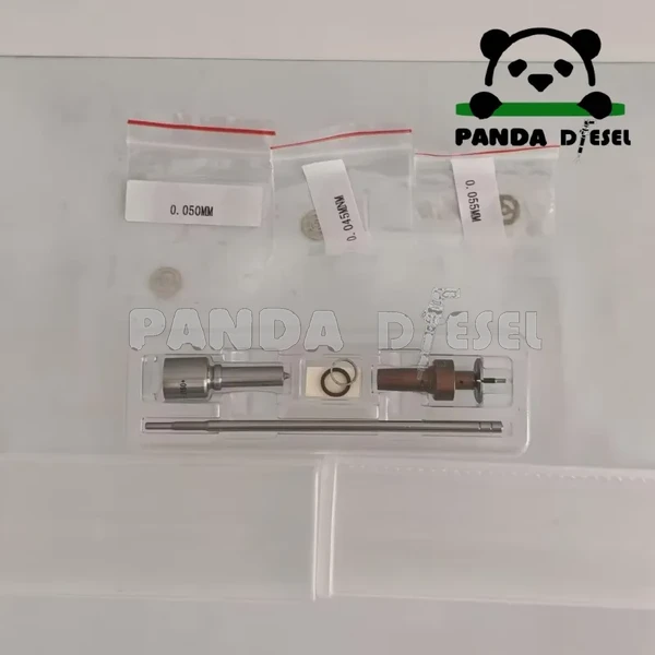 kit de reparación de overhaul para inyector CR 0445110647, compatible con 0445110646 0445110368 0445110369, VW Amarok 2.0, Caddy, Golf 03l130277j 0986435167, boquilla dlla162p2160, válvula de control f00vc01502