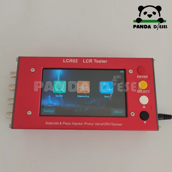 Probador a granel de sensor DRV para válvula de bomba de inyector diésel con solenoide piezoeléctrico lcr02