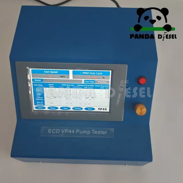 Fabricante de probador de bomba de combustible vp44 con pantalla de 7 pulgadas