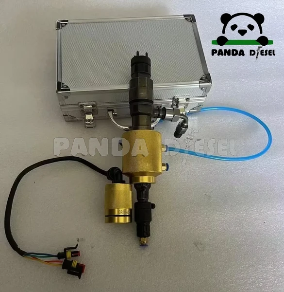 kit de herramientas y accesorios bs016b para probar inyector bosch common rail diésel CRIN 4.2 pines 0445120303 en banco de pruebas