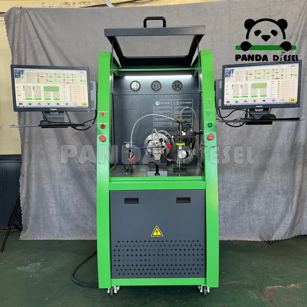 cr1016 pro banco de pruebas de inyectores y bombas common rail con dos pantallas