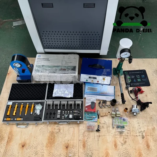 CR1016 Banco de pruebas de inyectores Common Rail con tubo de vidrio