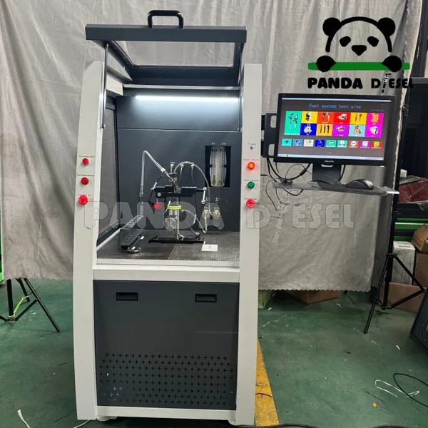 Banco de pruebas de inyectores Common Rail CR1016 con tubo de vidrio
