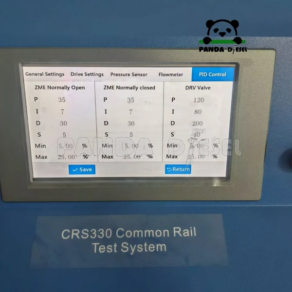 Sistema de prueba Common Rail CRS330