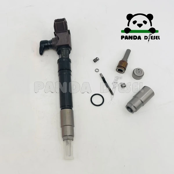 inyector Common Rail Denso 23670 0e020 295700 0560 kits de reparación para Toyota Fortuner Hilux 1gd 2gd punta de inyector diésel g4s008 placa de orificio 295040 9440 4