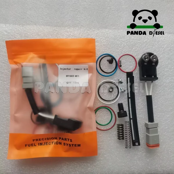 Kits de reparación para inyector de combustible de unidad EUI Cummins M11 con conector