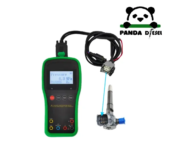 CR061C LCR03 Probador de inyectores de combustible Common Rail para inyector inteligente Denso de 6 pines
