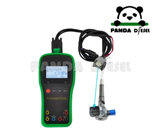 CR061C LCR03 Probador de inyectores de combustible Common Rail para inyector inteligente Denso de 6 pines