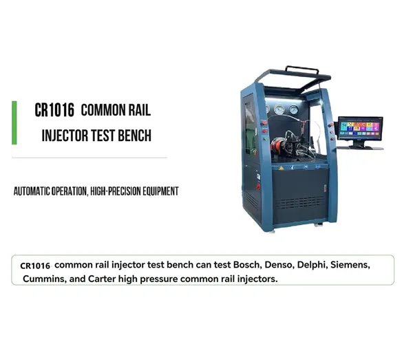 Banco de pruebas de combustible CR1016 para sistemas Common Rail, EUI, EUP y HEUI