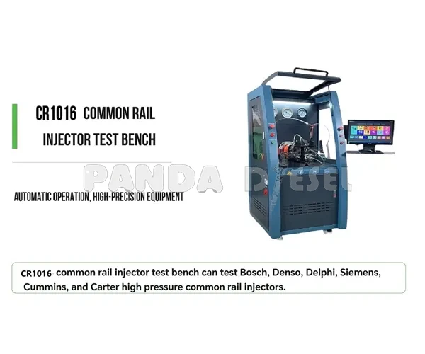 Banco de pruebas de combustible CR1016 para sistemas Common Rail, EUI, EUP y HEUI