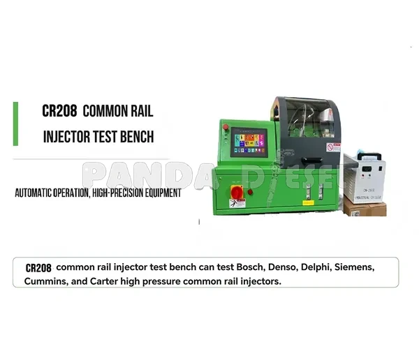 Banco de pruebas de inyectores Common Rail diésel CR208