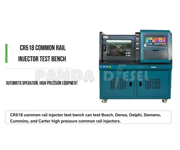 Banco de pruebas de inyectores Common Rail diésel CR518