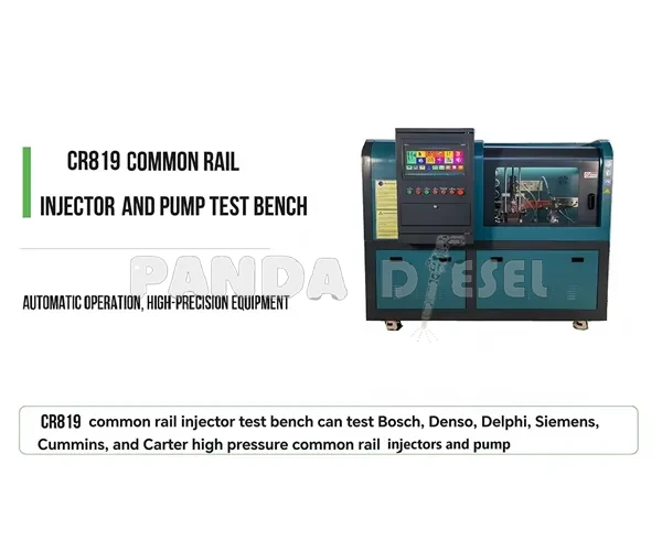 CR819 Banco de pruebas multifuncional de inyectores y bombas diésel