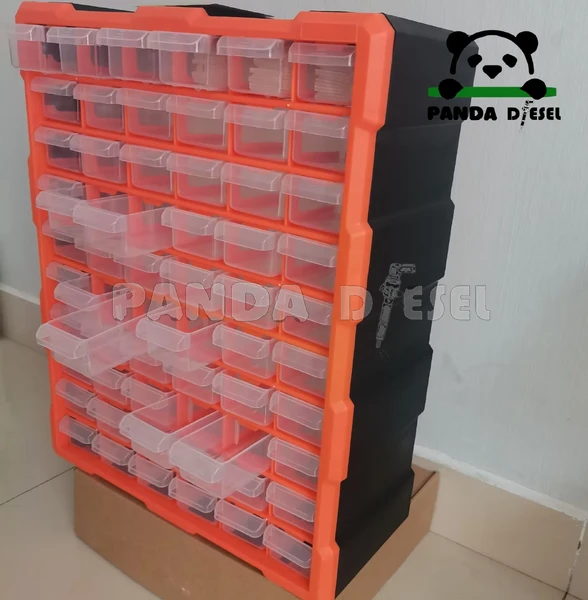 caja de almacenamiento para banco de trabajo para calzas de riel común diésel y piezas de inyector al por mayor