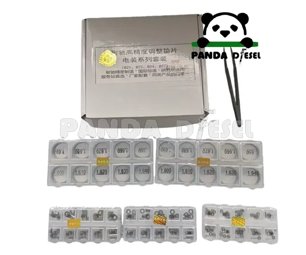 Kits de arandelas de calibración Common Rail 400 piezas para inyectores DENSO