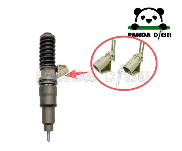 Conector de solenoide 7204-0529 para inyector diésel EUI de 2 pines Volvo E1 20440388 20430583