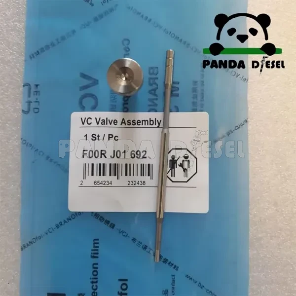 conjunto de válvula de control f00rj01692 para inyector diésel common rail weichai wp6 0445120081 0445110107