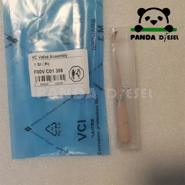 f00vc01358 conjunto de válvula del inyector common rail bosch para inyector diésel CR 0445110358 0445110359 0445110291 0445110386 0445110409