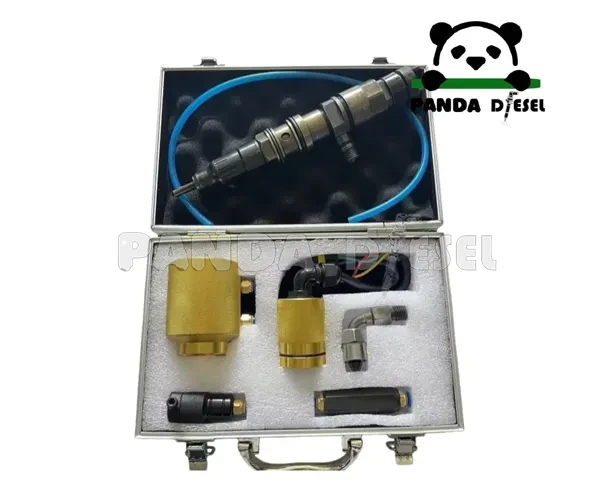 Kit de herramientas accesorias BS016B para inyector Bosch Common Rail Diésel Crin 4.2 pines 0445120303 para prueba en banco de pruebas.