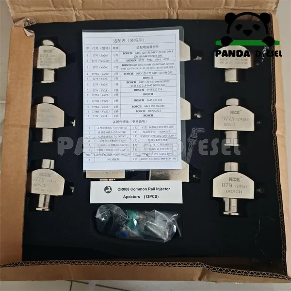 cr008 adaptadores para inyectores diésel de riel común