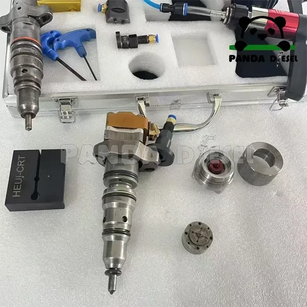 Herramienta de prueba de fugas de la válvula de control del inyector diésel EUI ct052 Cat C7 C9 3126 y kit de herramientas de instalación de la válvula de control