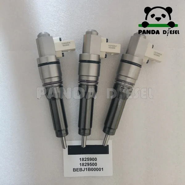 inyector de combustible paccar 1825900 1829500 bebj1b00001 compatible con motor diésel delphi daf m10 mx13 mx 13