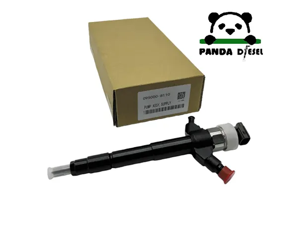 Inyector de combustible Common Rail 095000-8110 1465a307 Compatible con Denso Mitsubishi Triton Pajero L200 4m41 4m41t Motor Diésel