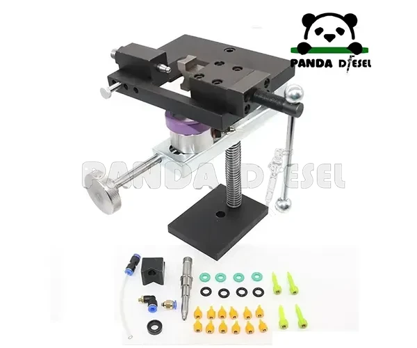 Soporte de fijación para inyector Common Rail TB001 para banco de pruebas de inyección diésel.