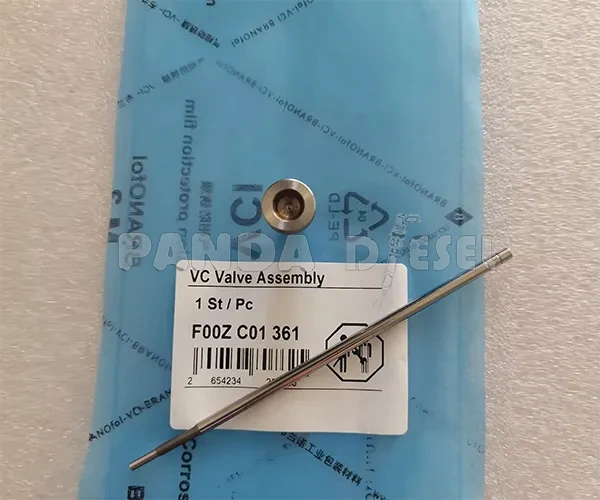 Conjunto de Válvula de Control Common Rail F00zc01361 para Inyector de Combustible Weichai 0445110953 0445110999 0445110974 0445110973 0445110982 0445110981