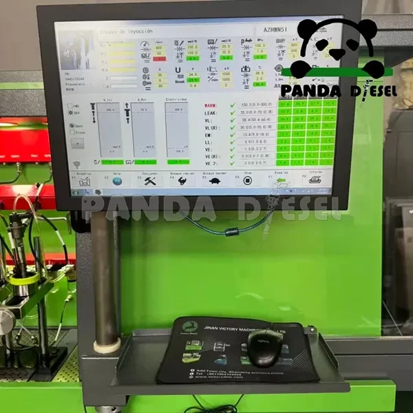 DCI 800 Banco de Pruebas de Inyectores de Combustible Common Rail Diésel - Prueba de 4 Inyectores al Mismo Tiempo