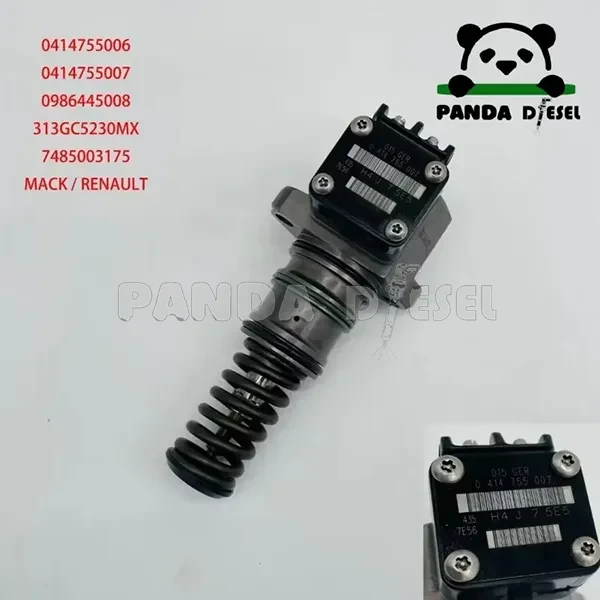 Bomba de inyección unitaria Common Rail 0414755002 0414755003 0414755004 Kits de reparación EUP para motor diésel Mack, Renault, DAF