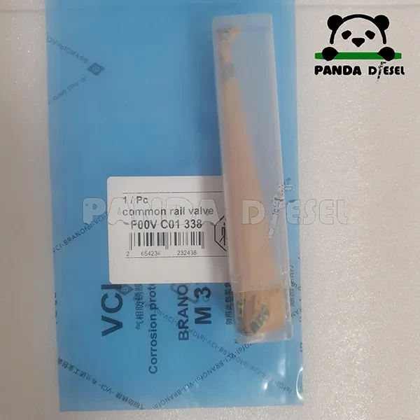 Conjunto de válvula de control F00vc01338 para inyector de combustible Common Rail 0445110247