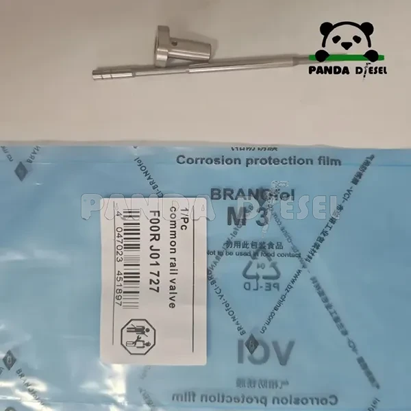 Válvula de control F00RJ01727 Válvula de control de inyector diésel Common Rail F 00R J01 727 Para inyector