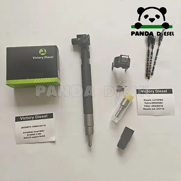 Tuerca de boquilla para inyector de combustible Common Rail Delphi 28229873 33800