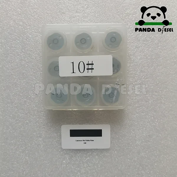 Placa de válvula de orificio 10 para inyector de combustible Common Rail Toyota 1kd 2kd