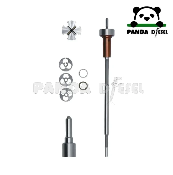 Kits de reparación de inyectores Common Rail de combustible diésel 0445110520 0445110418 0986435212 con boquilla de inyector Dlla139p2229 0433172229 conjunto de válvula F00vc45204 para Fiat Ducato Iveco Daily Boxer