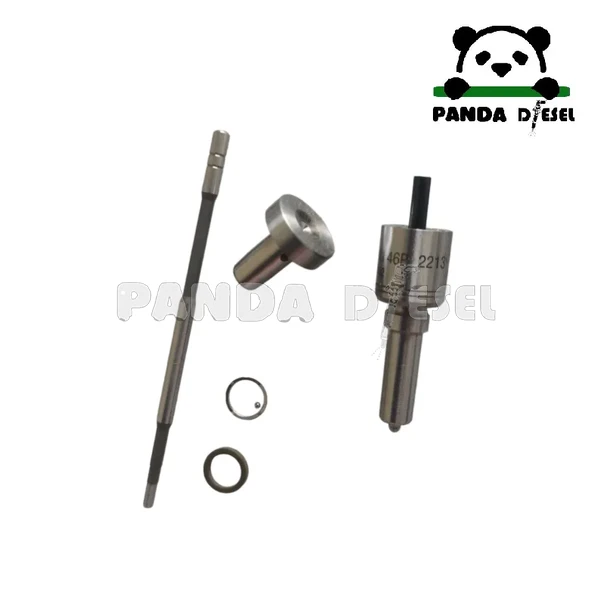 Kit de reparación de inyector de combustible Common Rail Diésel 0445120257 5263230 con boquilla DLLA146P2213  0 433 172 213 válvula de control F00RJ02506 para motor Cummins ISL Cargo 2632E