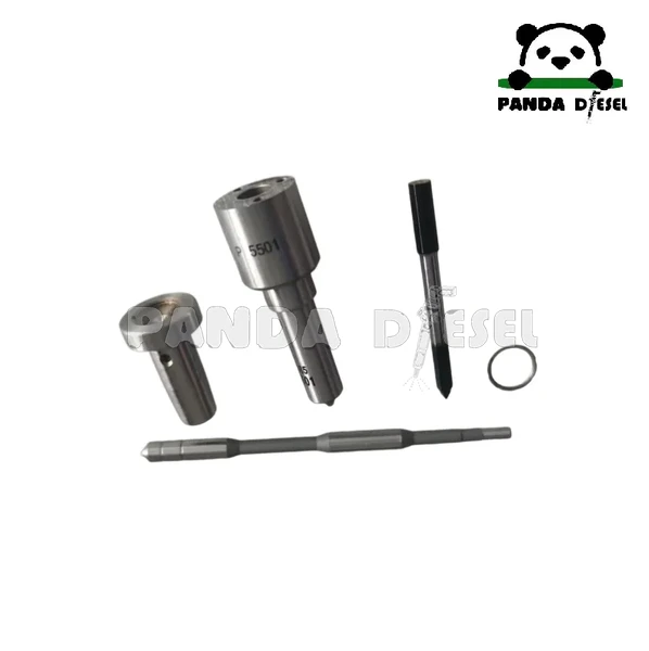 Kits de reparación de inyector de combustible 0445120212 con boquilla DSLA143P5501 0433175501 válvula de control F00RJ02130 Compatible con motor Cummins ISBE DAF Iveco VW New Holland TS-A