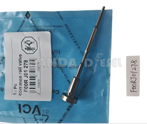 Válvula de control F00RJ01278 Para inyector Common Rail 0445120054 0445120075