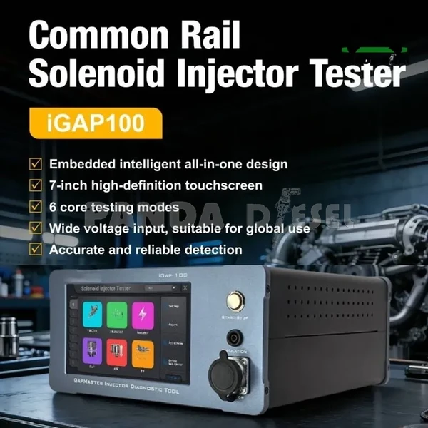 IGAP100 iGAP-100 Probador de inyectores solenoide con 6 modos de prueba principales