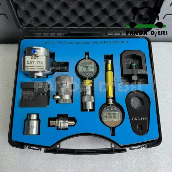 ct057 cat c175 inyector de combustible 20r 5566 20r 5567 443 9454 449 9544 kit de herramientas de reparación con calzas company