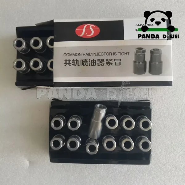 tuerca de tobera de inyector piezoeléctrico common rail Bosch 42 para inyector diésel 0445117084, medida 18,9x46,9xM17x0,75, proveedor