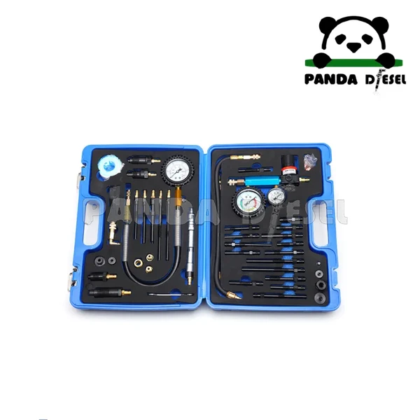 Fabricante de kit de herramientas de prueba de compresión y fugas para motor diésel de 46 piezas