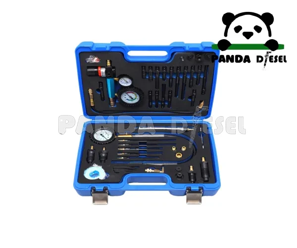 Kit de 46 piezas para prueba de fugas de compresión en motores diésel