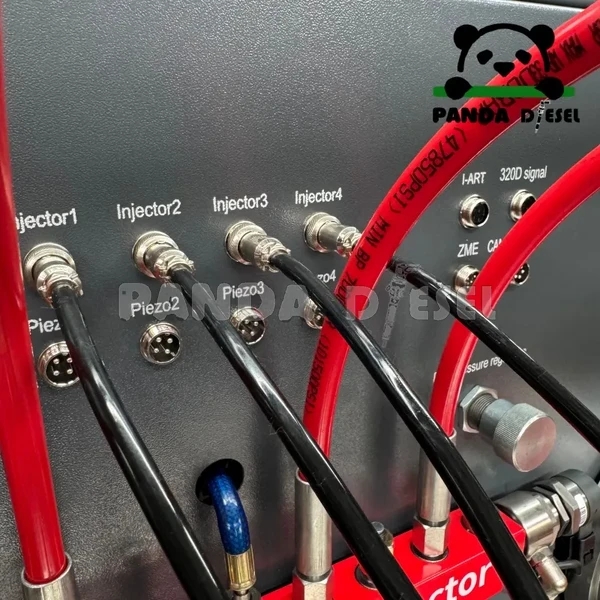 CR 1018 multifuncional diésel CRI: prueba de 4 inyectores al mismo tiempo y banco de pruebas de bomba de combustible common rail Denso de 6 pines.
